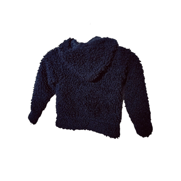 Disney Frozen Sherpa Jacket Size 4 Navy - Picture 3 of 8